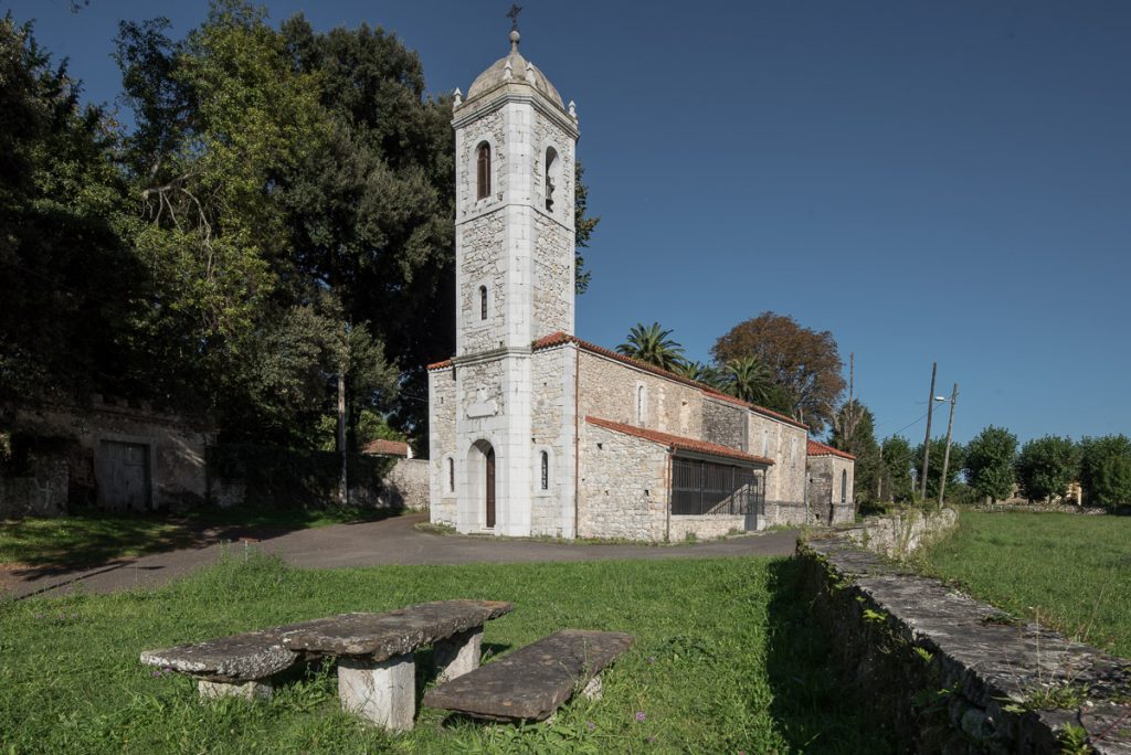 Iglesia de Vidiago en Llanes, Asturias