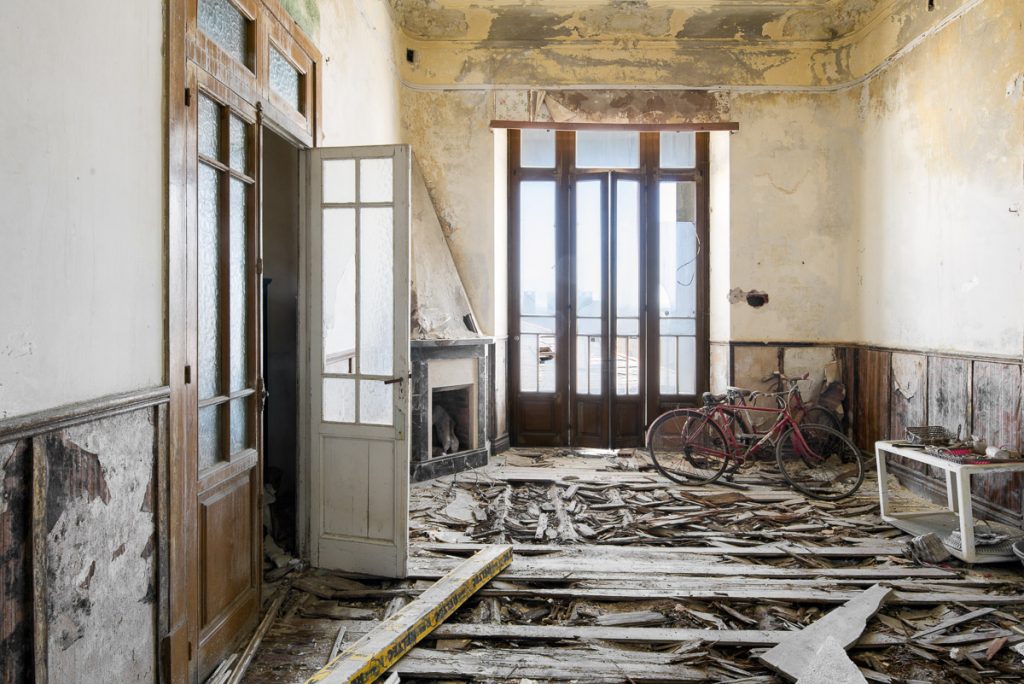 Habitación de la Torre de los Moreno en Ribadeo
