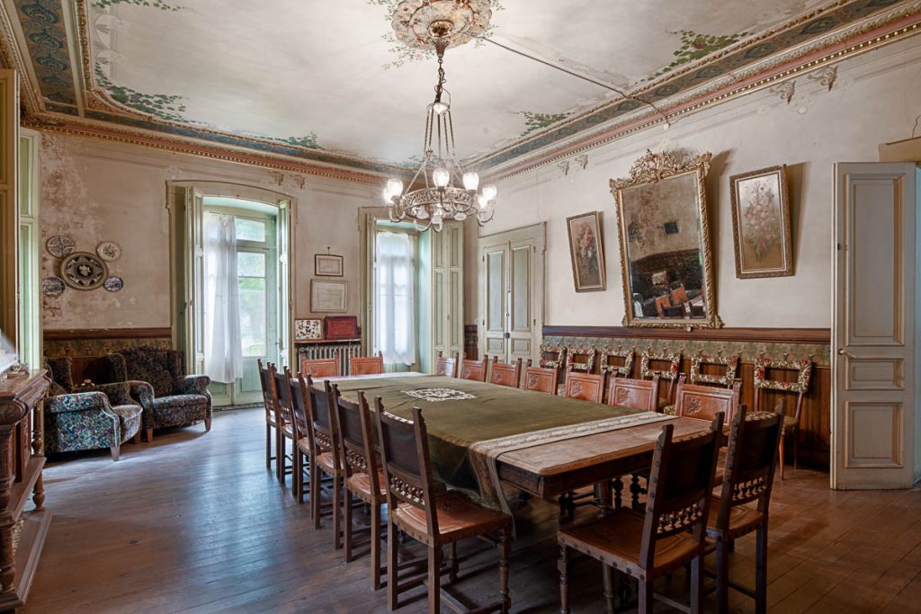 Casa de Indianos Villa Isabel, comedor de la casa