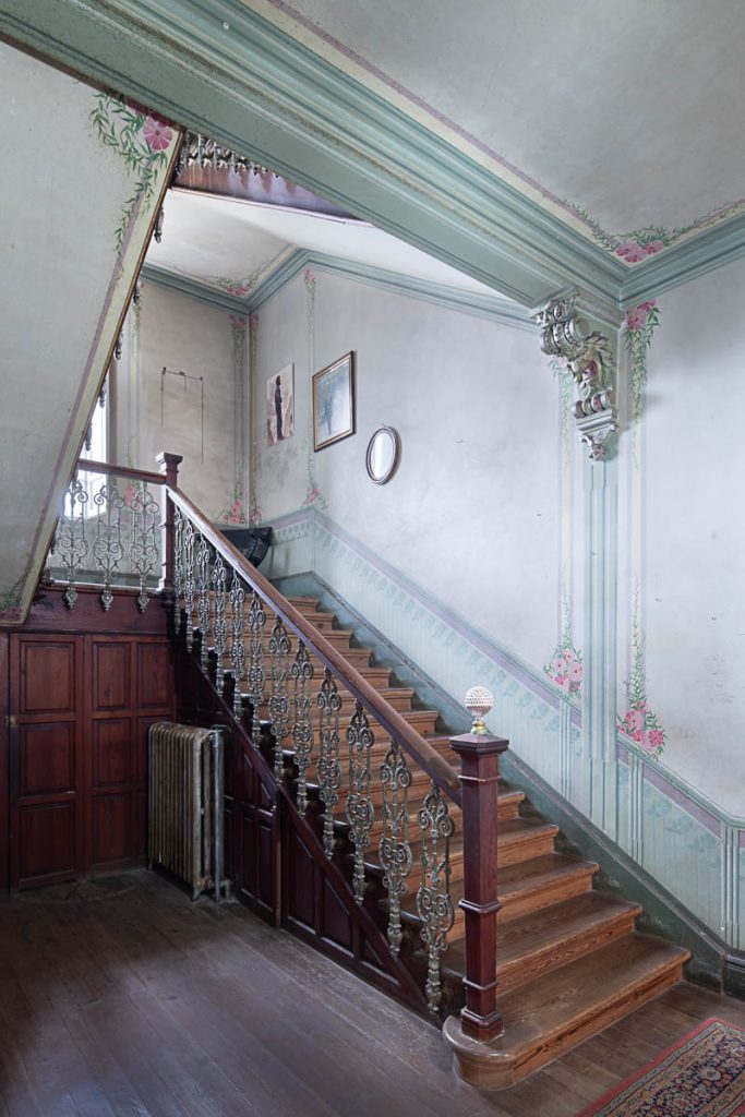 Casa de Indianos Villa Isabel, escalera interior